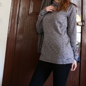 Eddie Bauer gray sports jacket with zipper